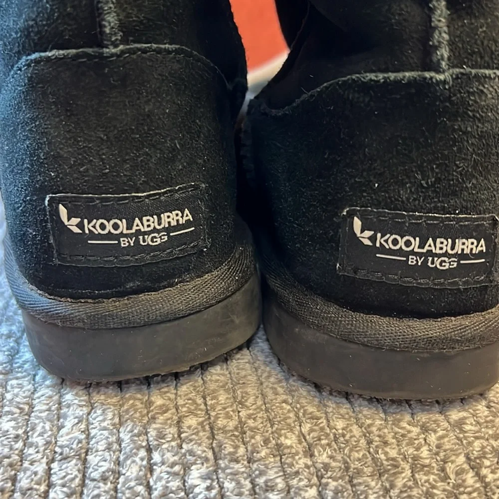 UGG KOOLABURRA BLACK‎ BOOTS